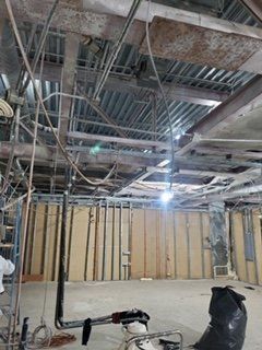 Inside Construction Site — Lincoln Park, NJ — B & G Restoration