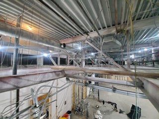 Commercial Building Ceiling — Lincoln Park, NJ — B & G Restoration