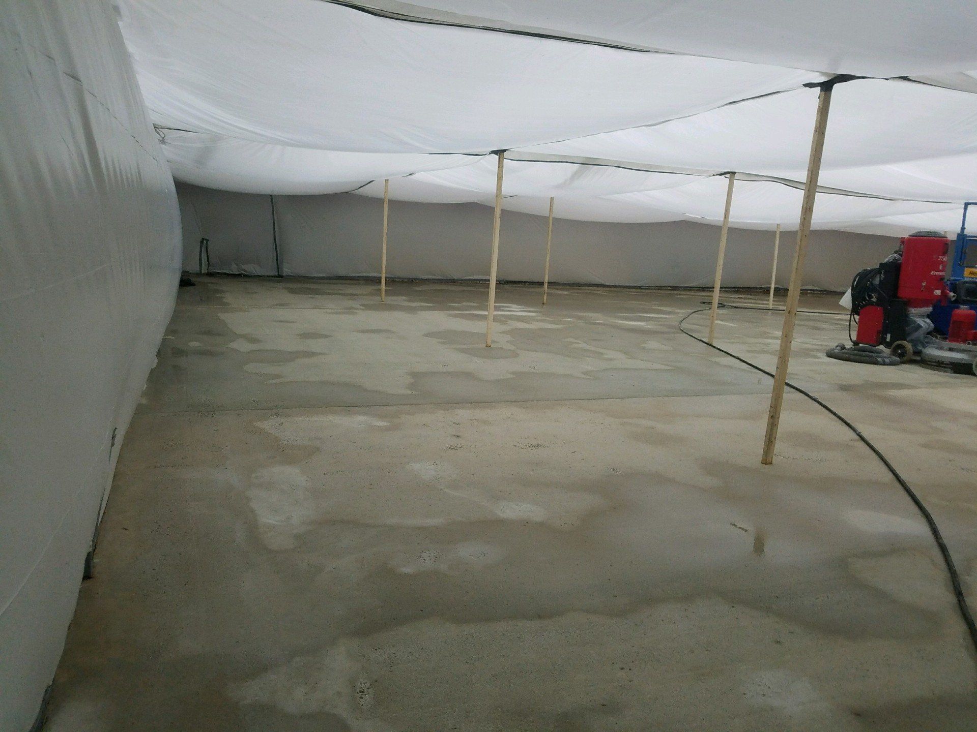 Rooftop Covered with White Cloth — Lincoln Park, NJ — B & G Restoration