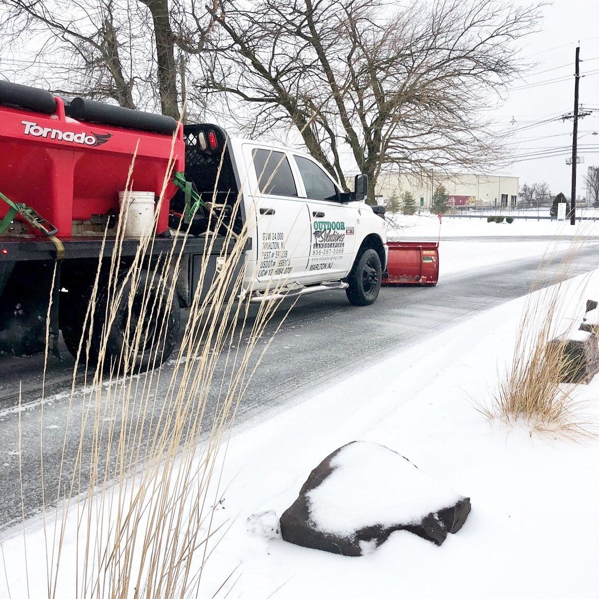 Commercial Snow Removal - Marlton, NJ - Outdoor Solutions Landscaping