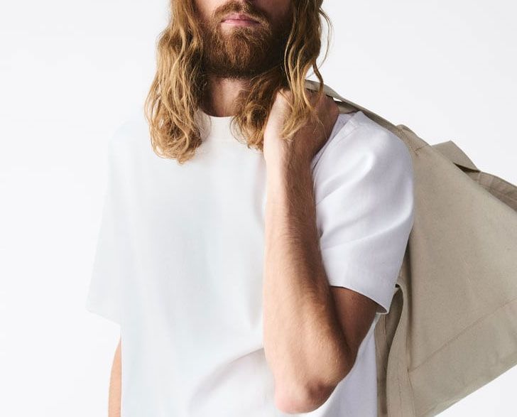 T-shirt 100% cotone White Brand