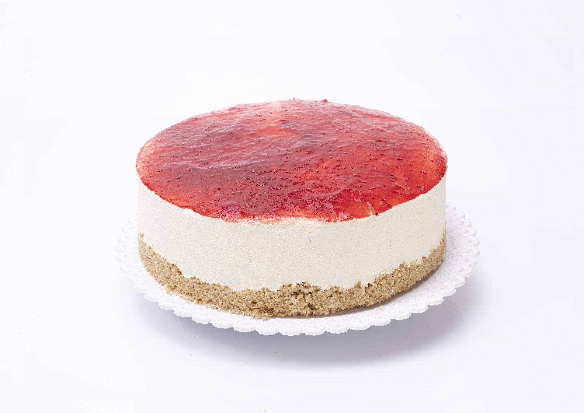 Cheesecake in una pasticceria artigianale a Firenze.