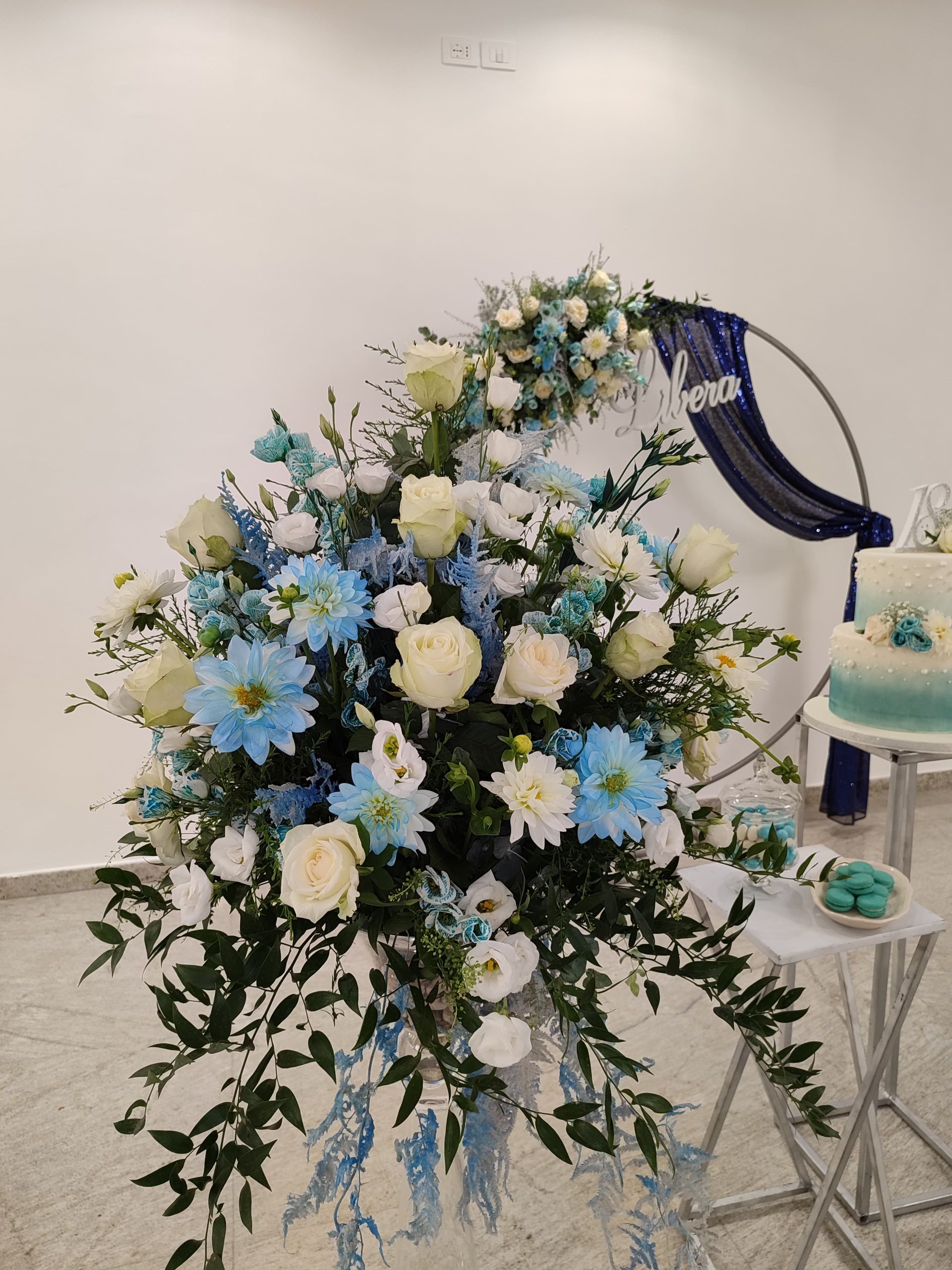 Composizione di fiori freschi