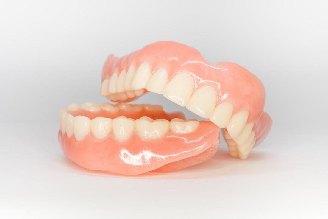 A pair of dentures.