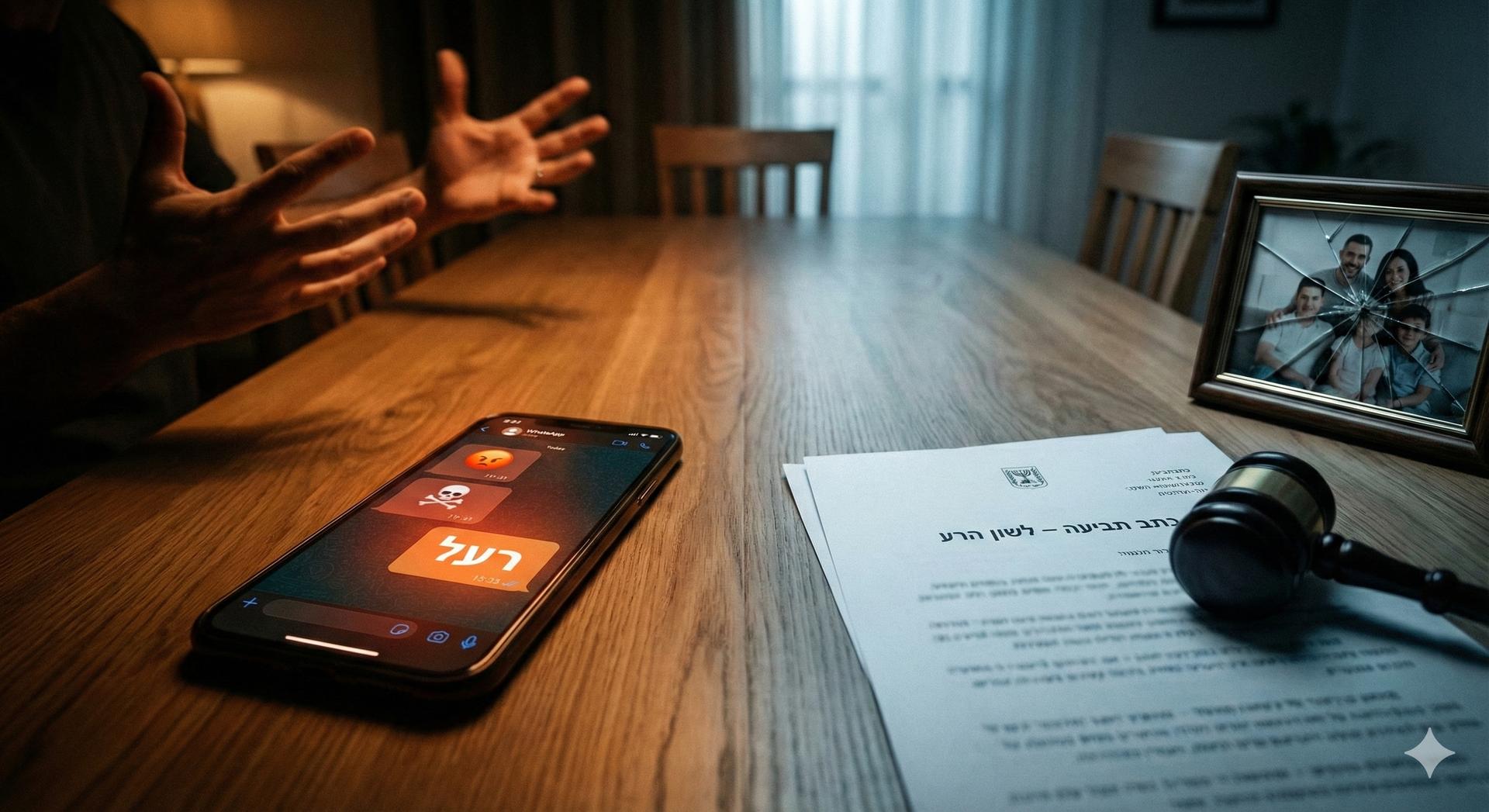 תביעת לשון הרע במשפחה: כשהסכסוך בגירושין או ירושה הופך להכפשה – ומתי תקבלו פיצוי?