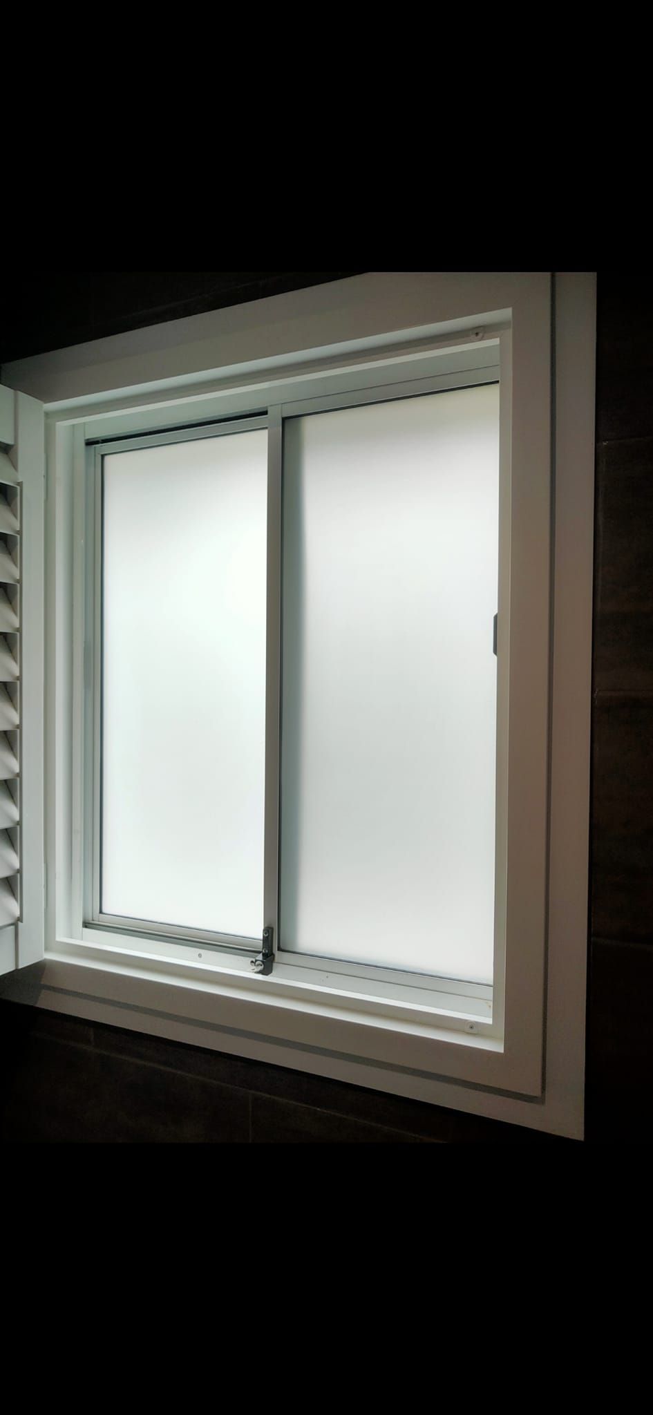 A Close Up Of A Frosted Window — Sunblitz Window Tinting In Dapto, NSW