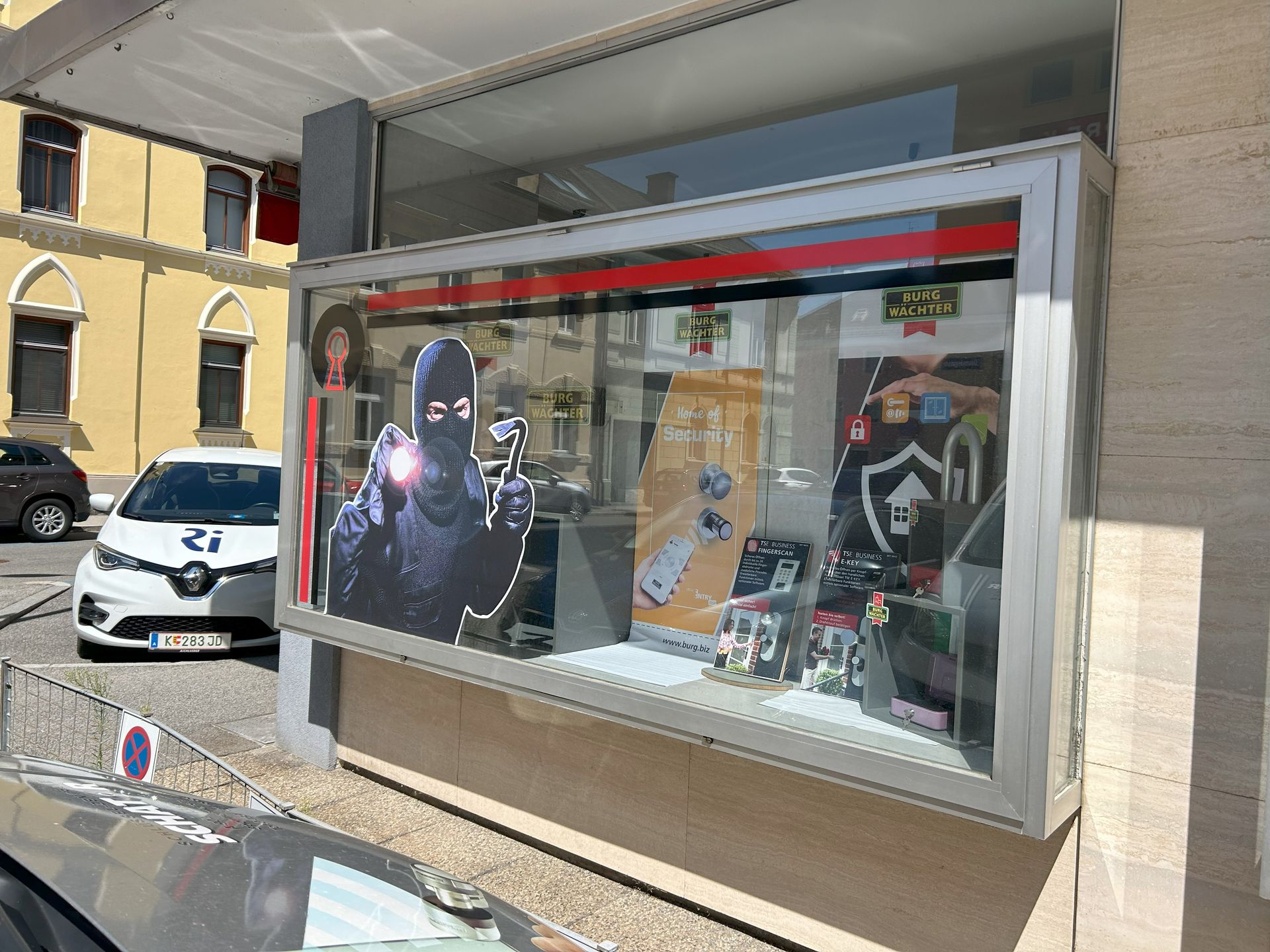 Schaufenster der Schator Filiale in Klagenfurt