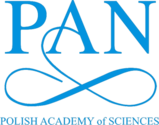 Ein blaues Logo für die Polnische Akademie der Wissenschaften