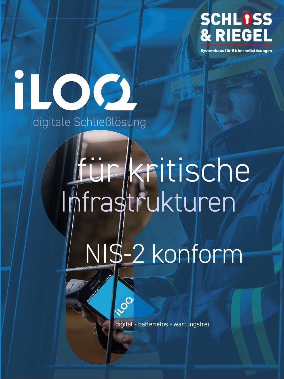 iLOQ für kritische Infrastrukturen
NIS-2 konform