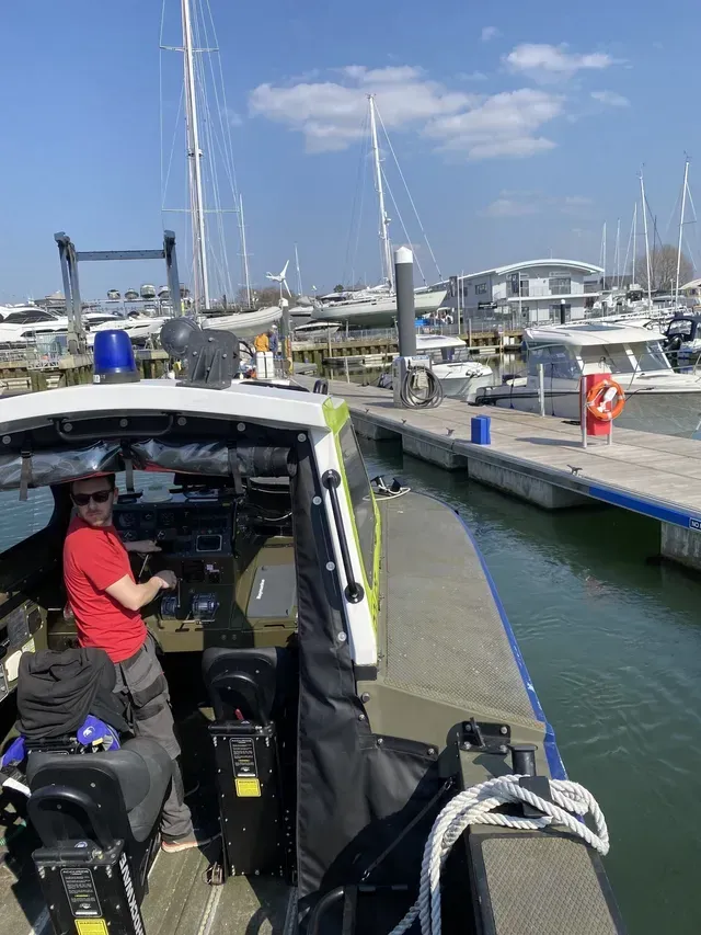 police vessel maintenance and servicing