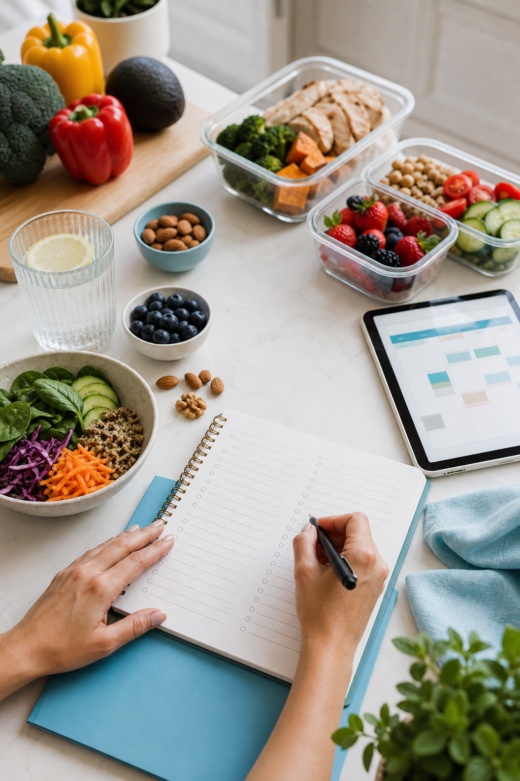 Nutrition planning and sustainable wellness support at 4:8 Physio