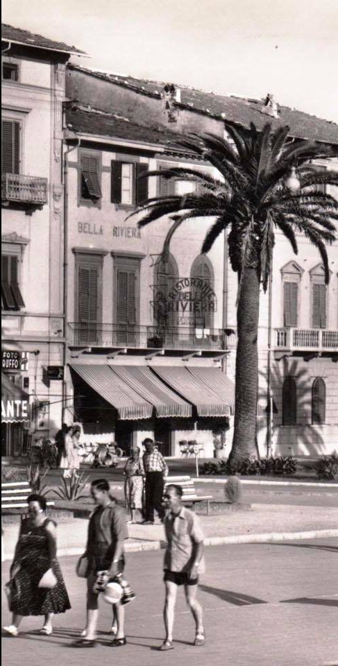 facciata di un hotel negli anni '30