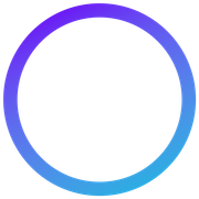 Gradient blue-purple circle.