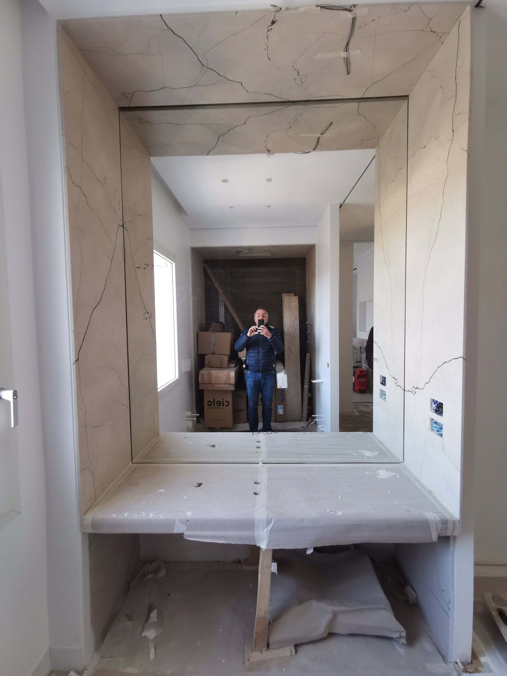 balaustre in vetro a Roma