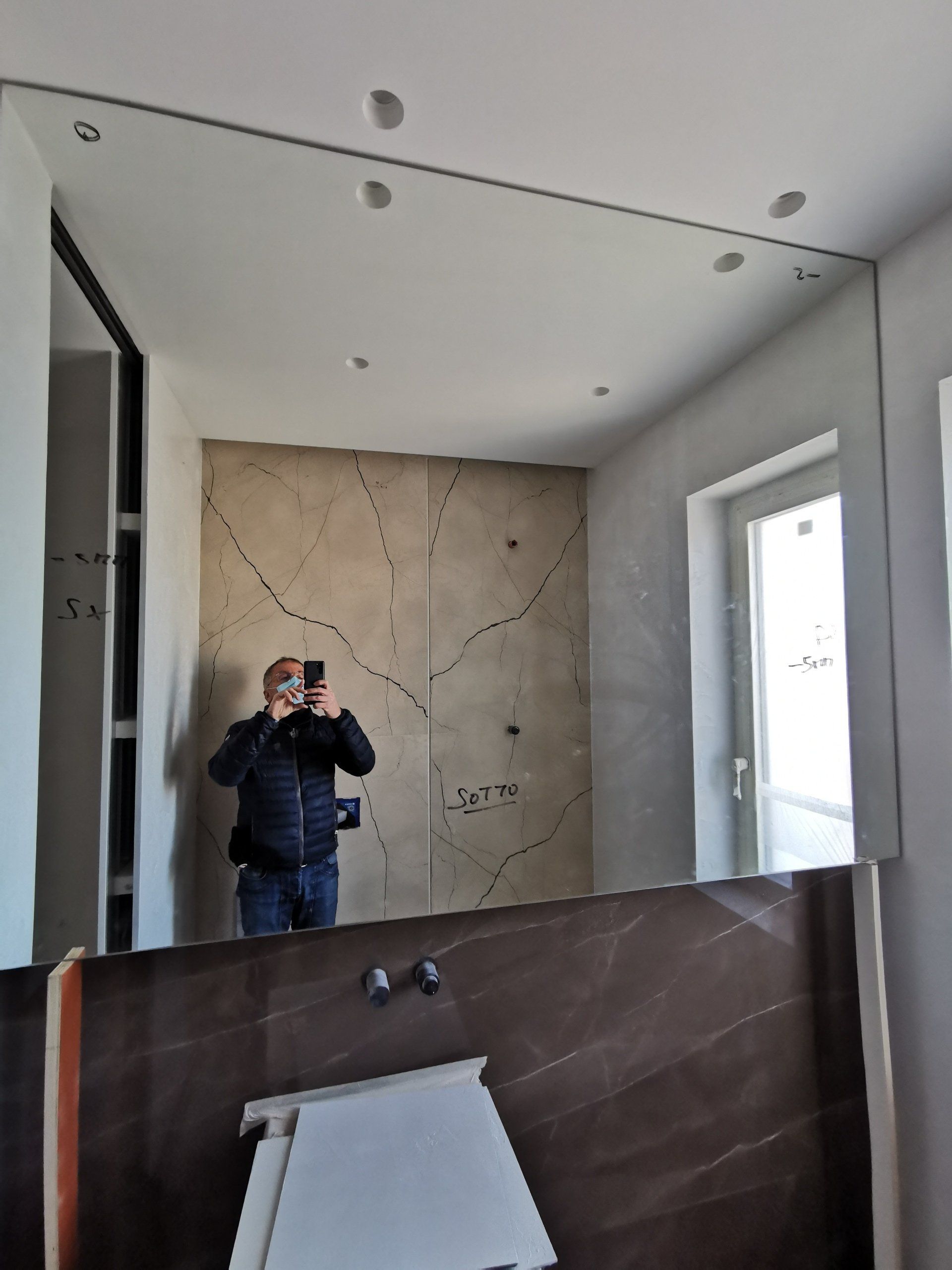 balaustre in vetro a Roma