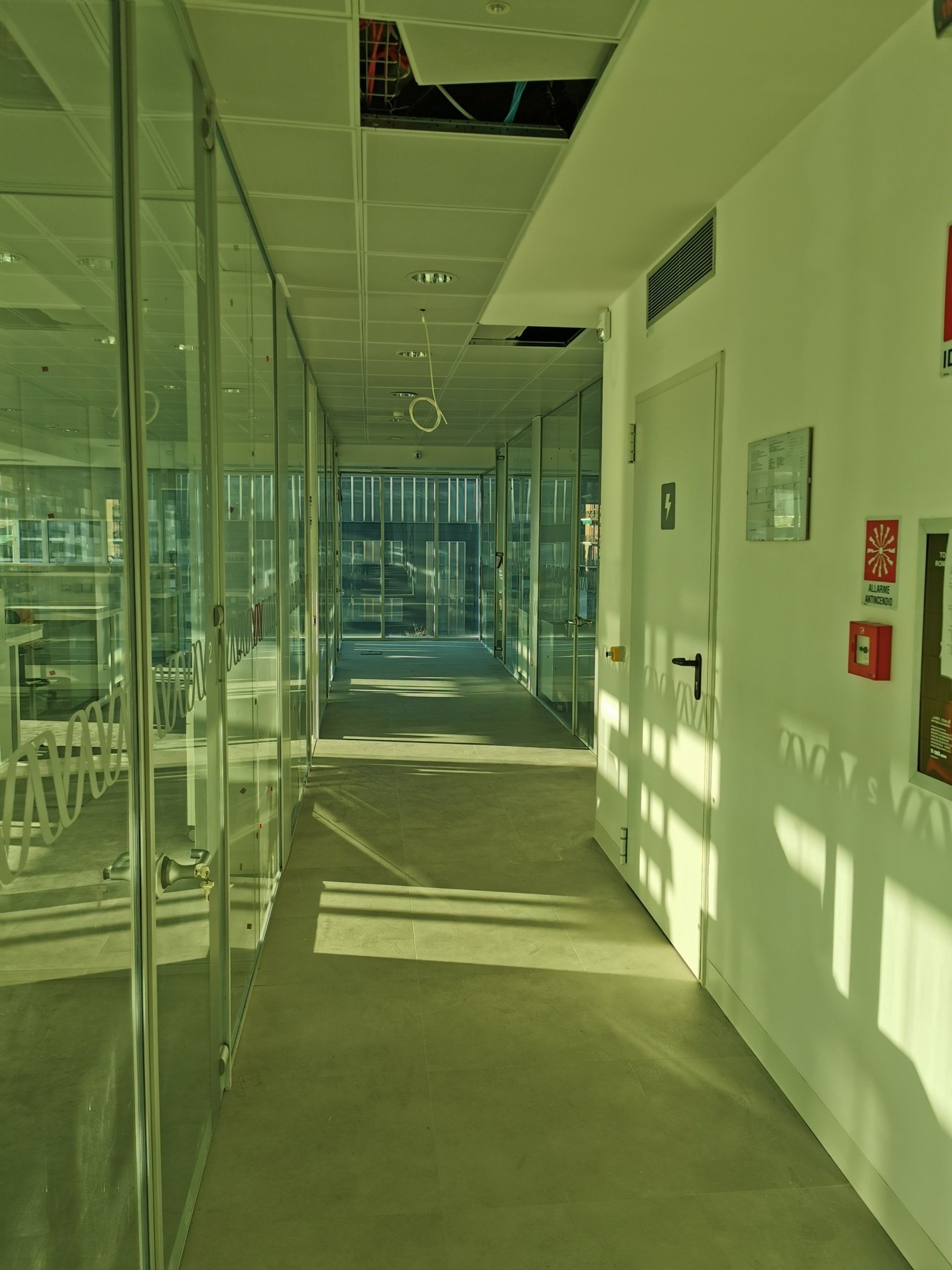 pareti divisorie in vetro a Roma