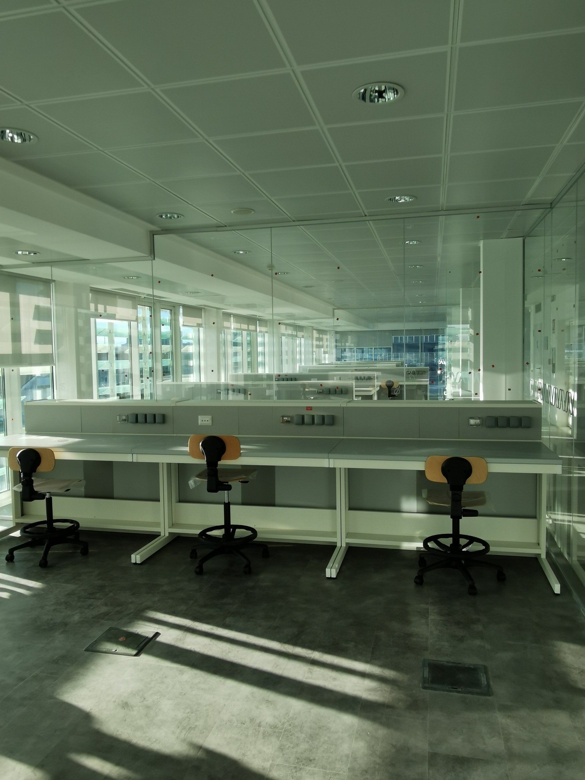 pareti divisorie in vetro a Roma