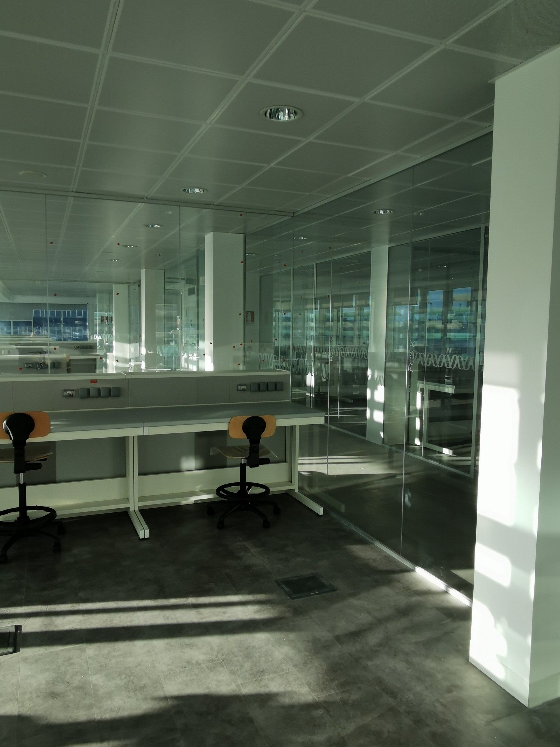 pareti divisorie in vetro a Roma