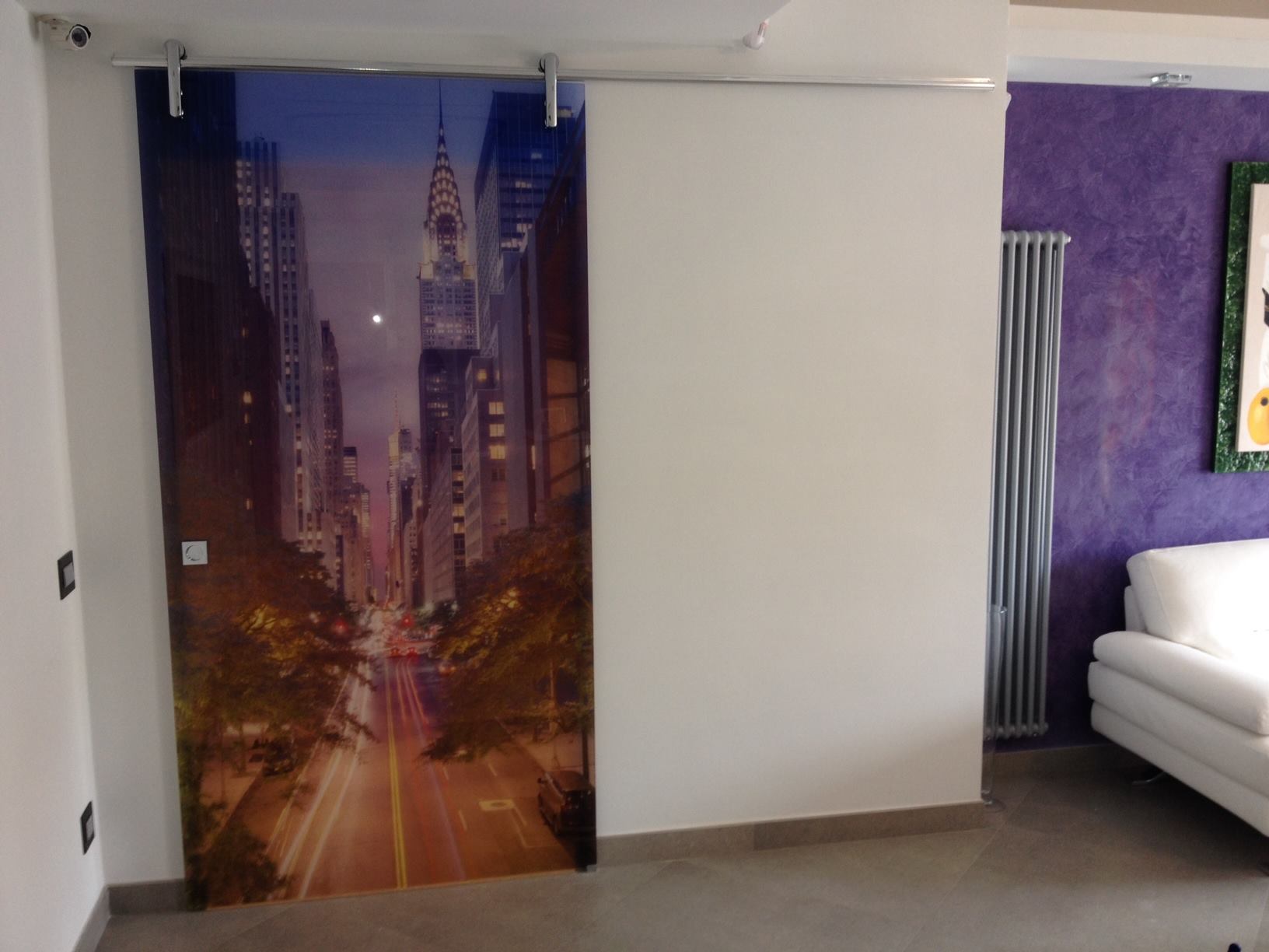 porte per interno in vetro a Roma