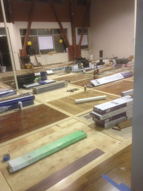 A room with a lot of boxes on the floor