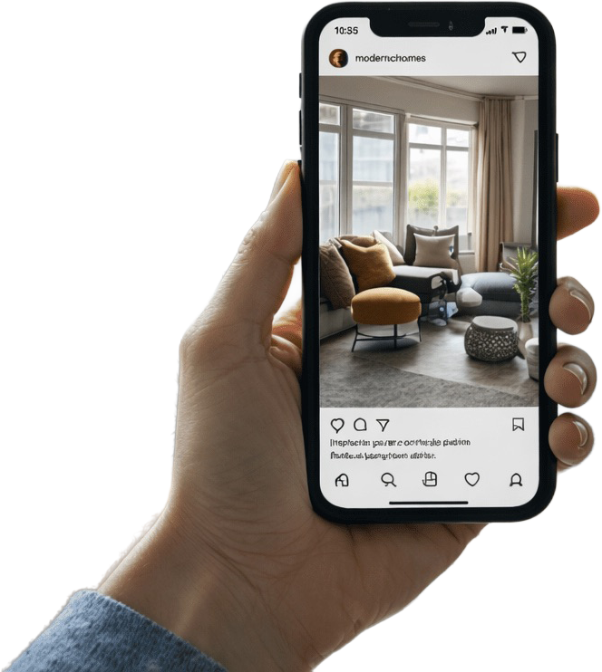 Foto de un diseñador con una website