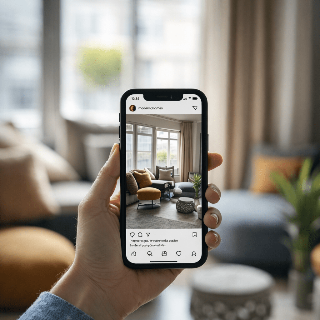 Mano de una mujer sosteniendo un móvil