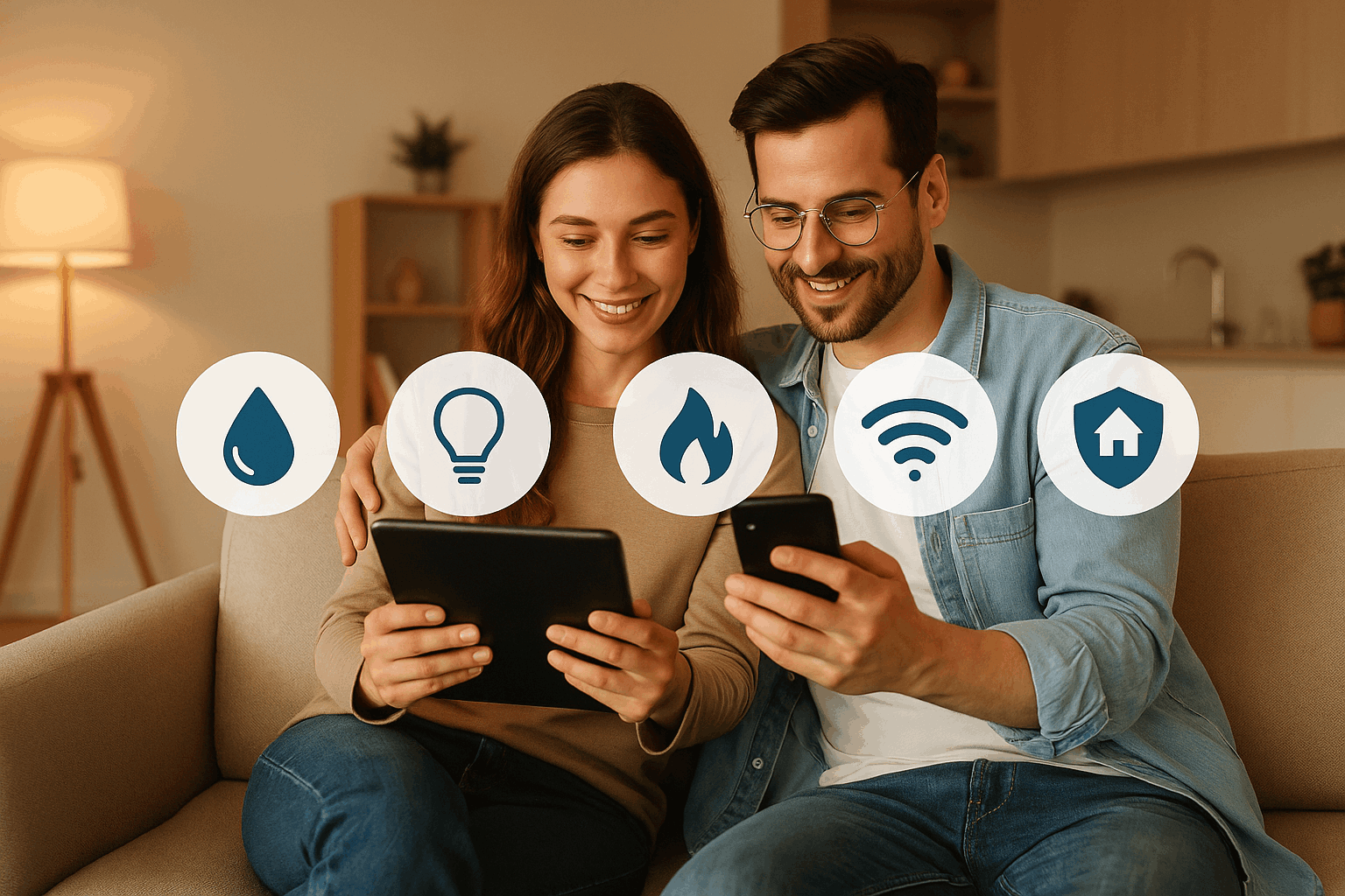 Contratos suministros hogar en vivienda alquiler venta