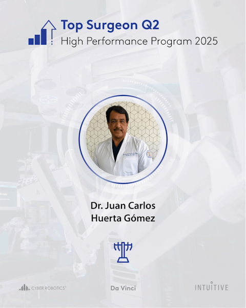 Dr. Juan Carlos Huerta Gómez - Urólogo Oncólogo | Top  Robotic Surgeon 2025