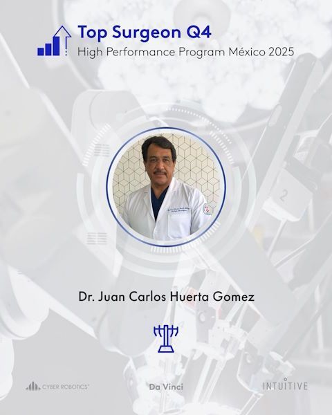 Dr. Juan Carlos Huerta Gómez - Urólogo Oncólogo | Top  Robotic Surgeon 2025