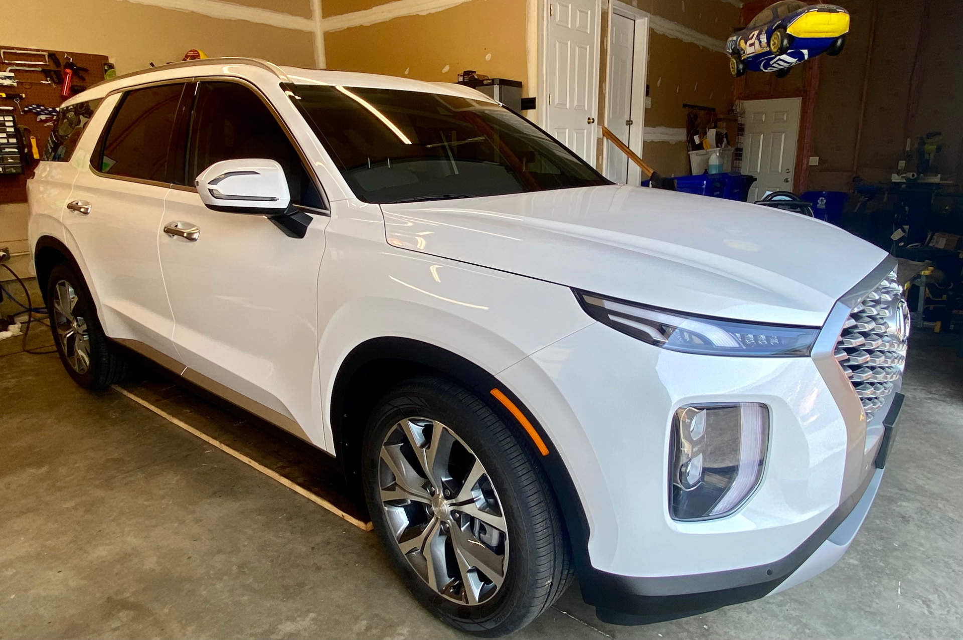white palisade after a service at EG Automotive Detailing