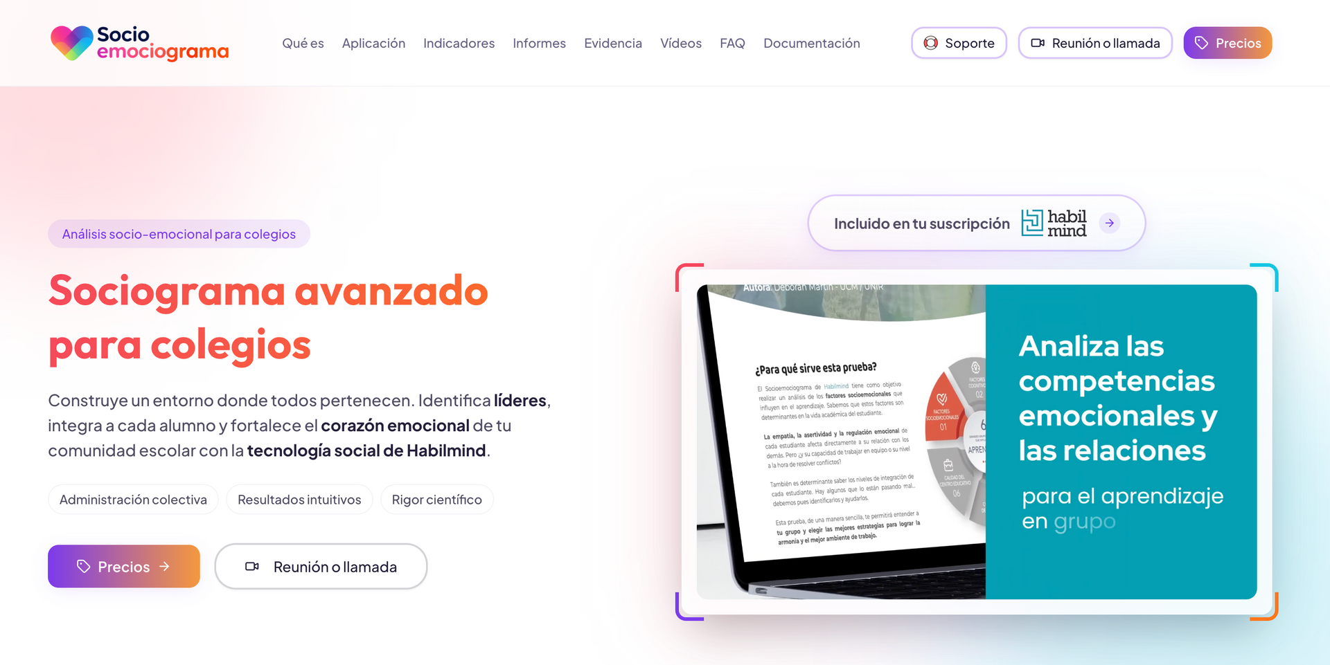 Web del Socioemociograma