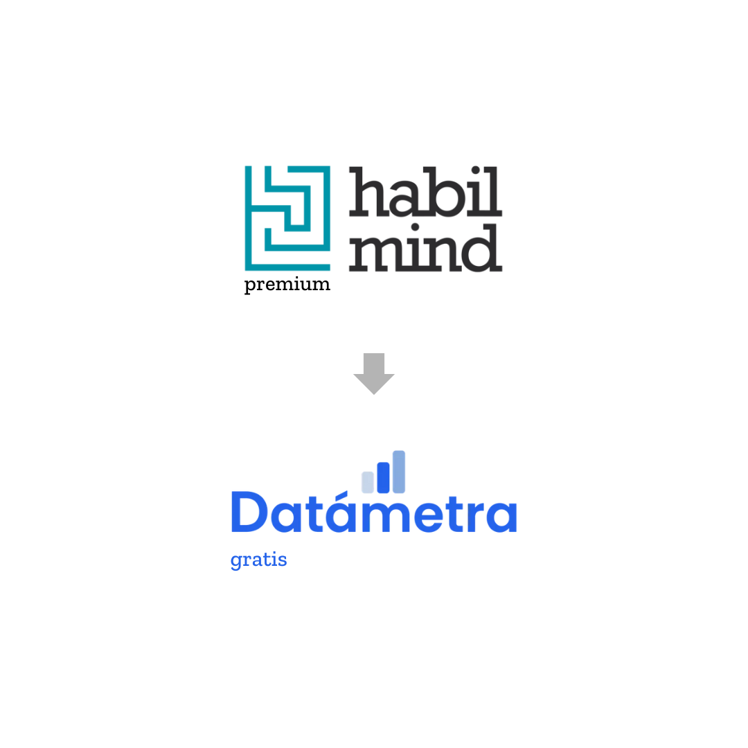 Esta herramienta forma parte de la plataforma Datámetra. Cambio de herramienta