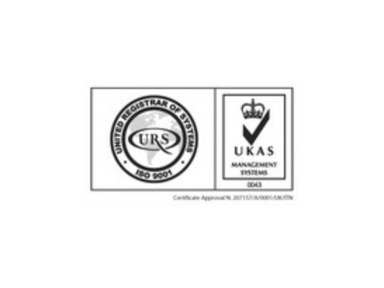 Logo certificazione URS e UKAS