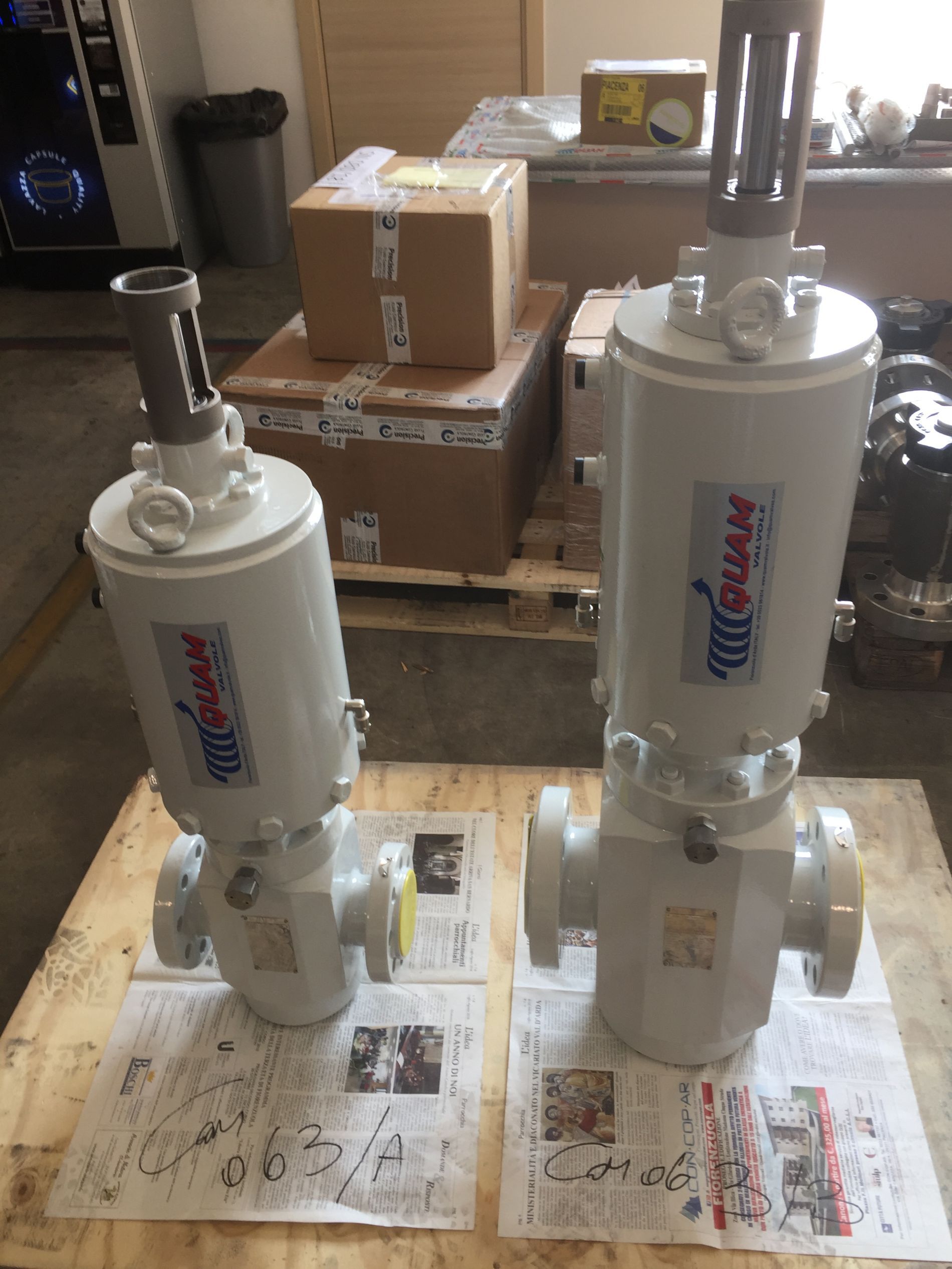 componenti per impianto baltim