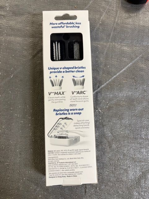 Ooak Eco-Friendly V-Eco Toothbrush with a Replaceable Brush Head System with 1 Additional Replacement Head