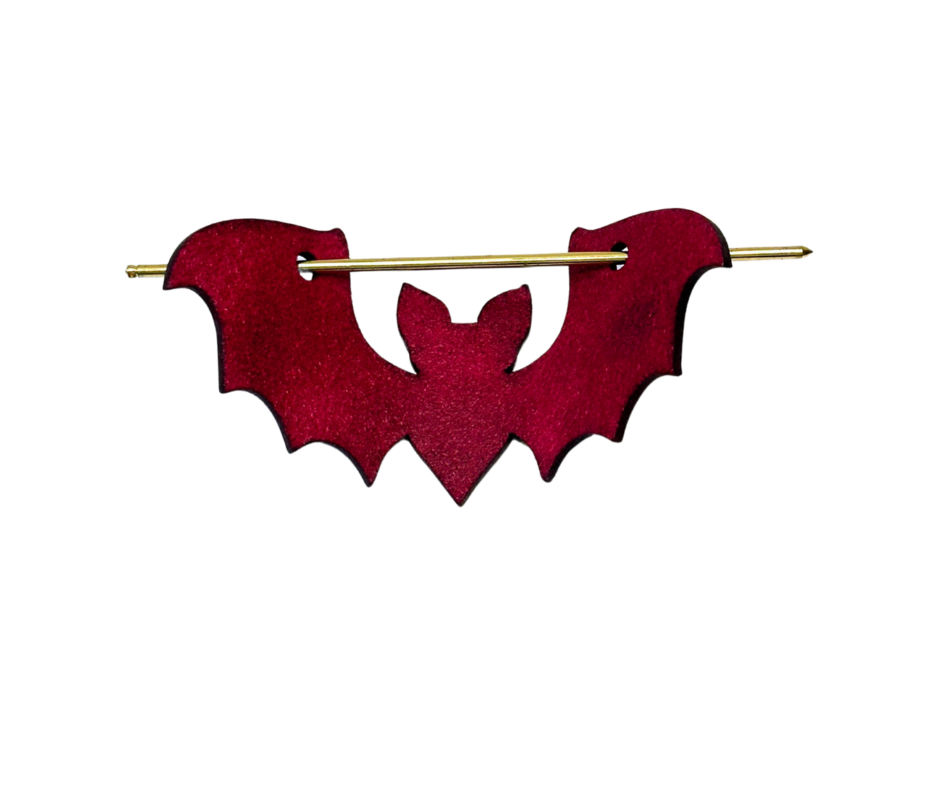 Black Bat Hairpin