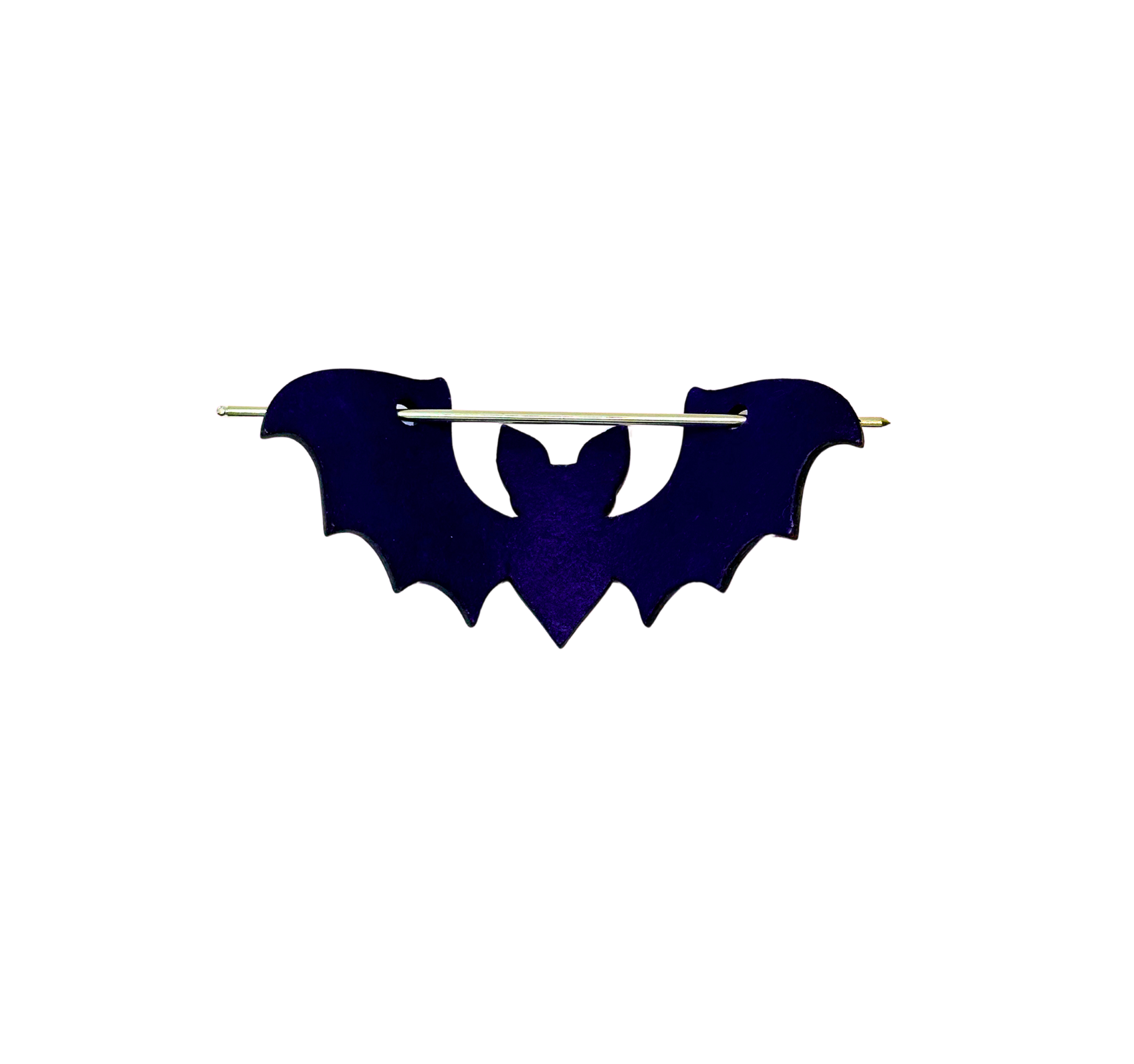 Bat Hairpin Transparent
