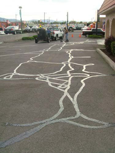 Maintenance — Crack Filling Pavement in Sparks, NV