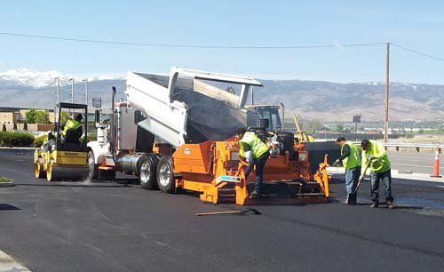 Industrial— Workers Doing Paving Task in Sparks, NV