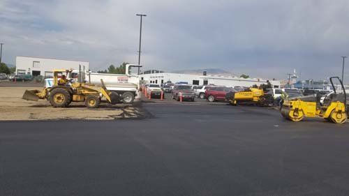Commercial— Pavement Construction Site in Sparks, NV