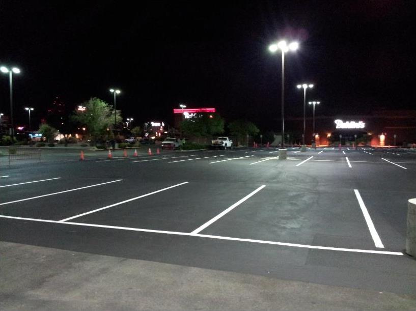 NV — Parking With White Linings in Sparks, NV