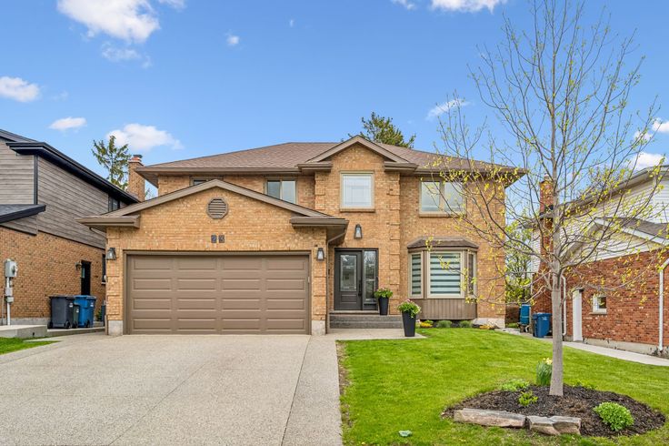 A detached family home. 