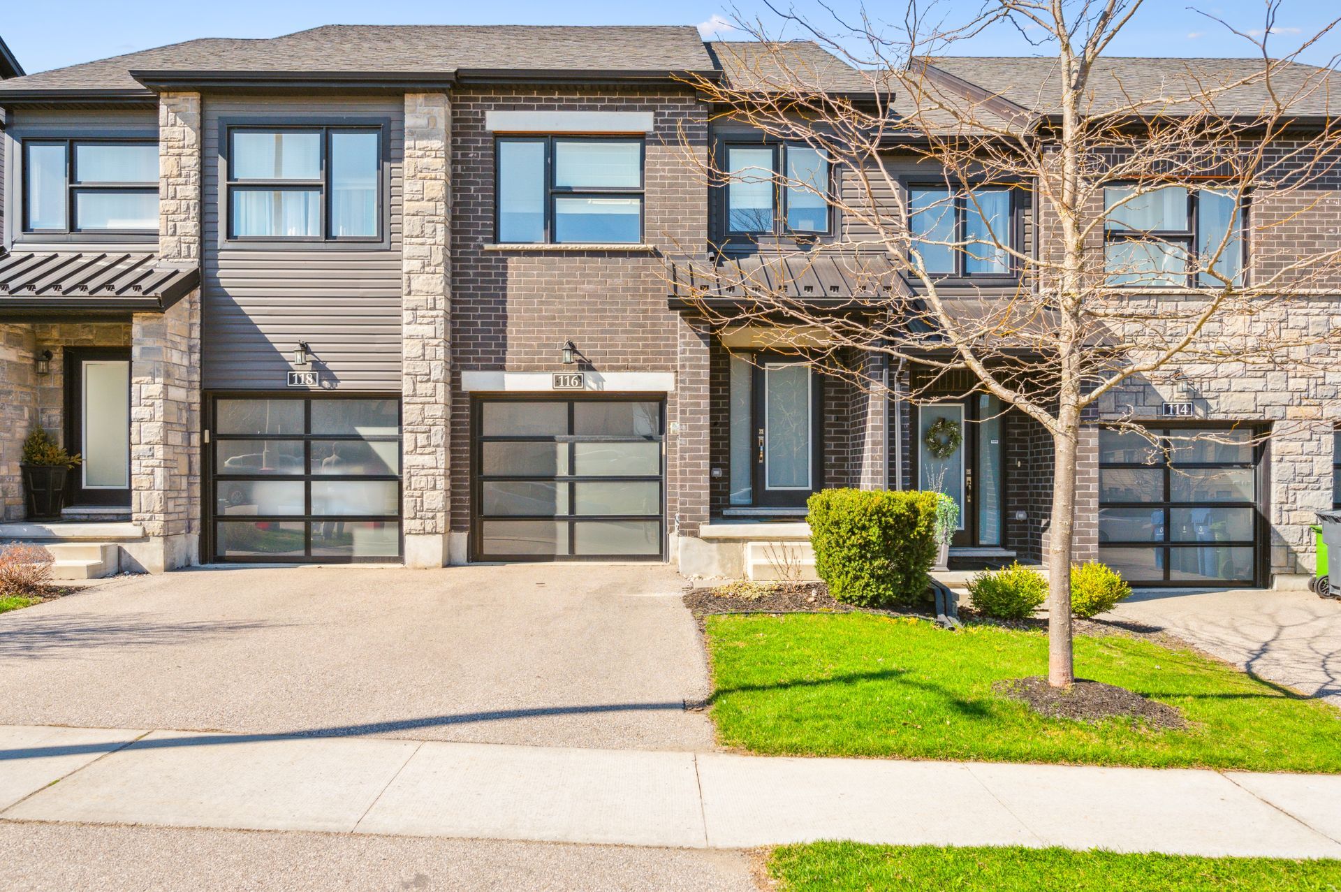 A freehold  townhouse. 