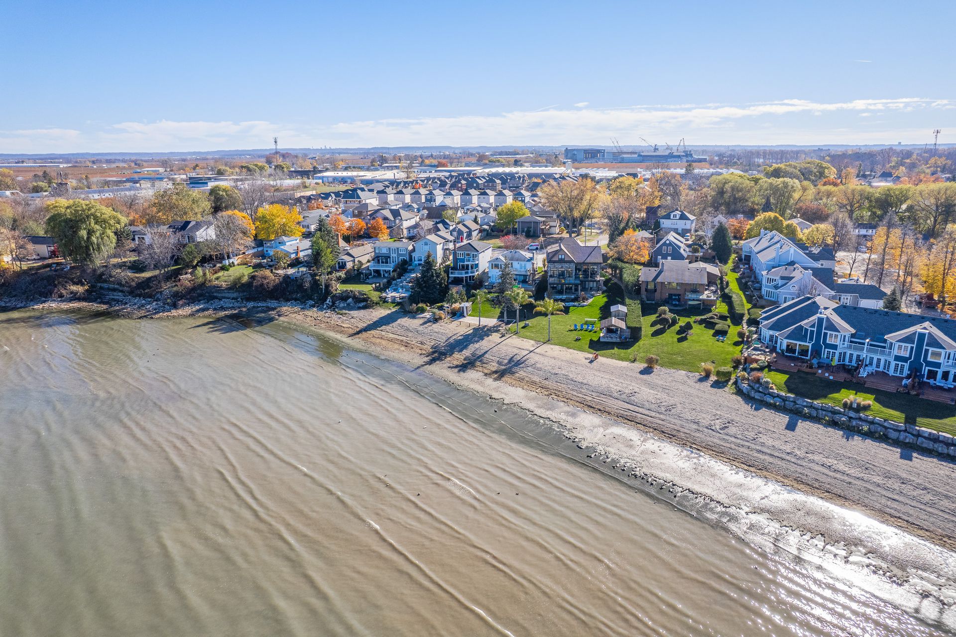 the south shore of Lake Ontario