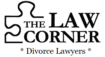Logo featuring a puzzle piece and the text: The Law Corner: Always in Your Corner