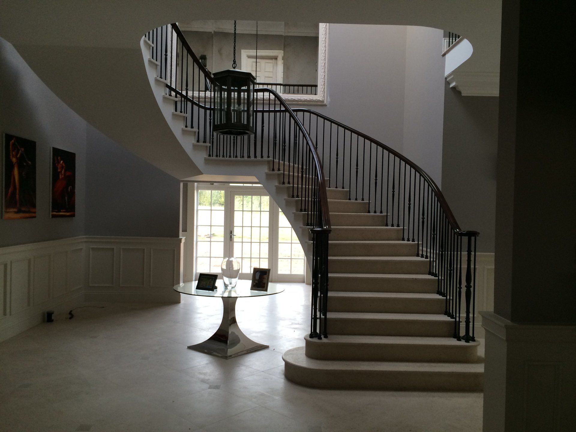 concrete staircase installed in Birmingham