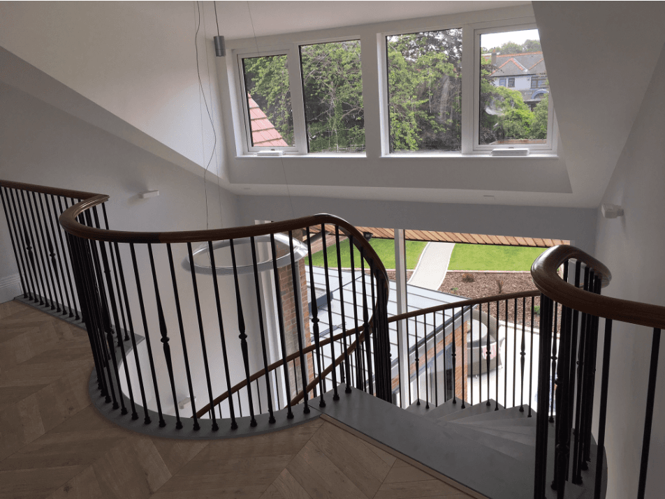 iron staircase balustrade