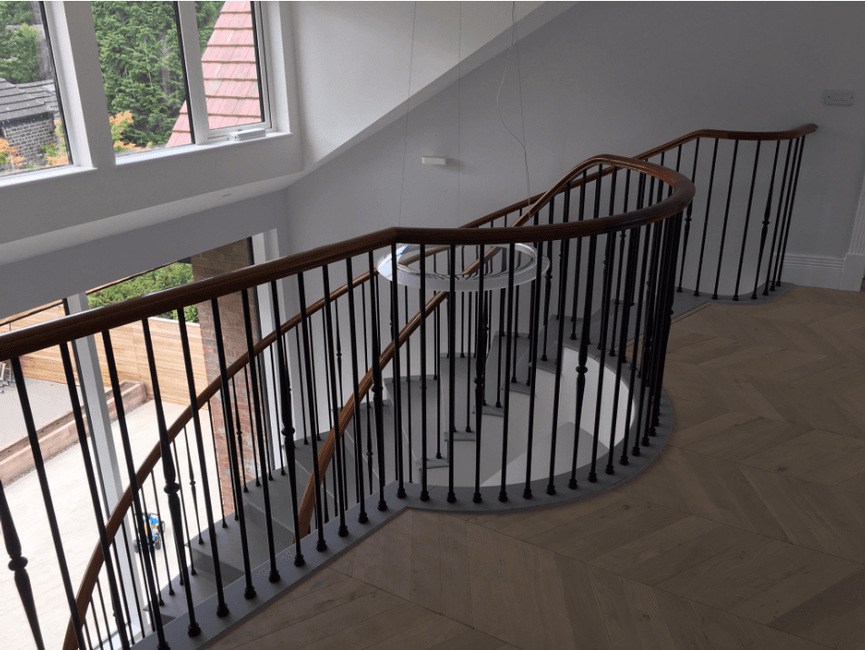 iron balustrade
