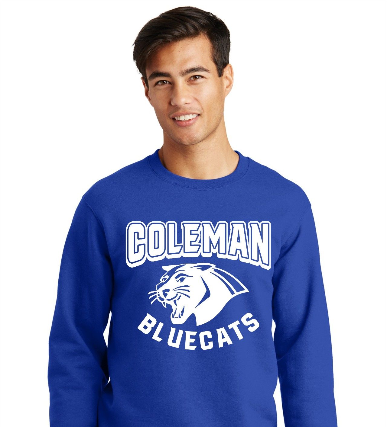 Coleman Bluecats Sweat Shirts
