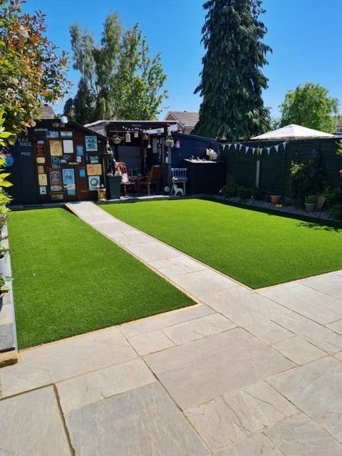 Best artificial grass lawn and landscaping specialist in cornard suffolk area, DSB Grass